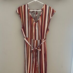 Striped Multicolor Jumpsuit